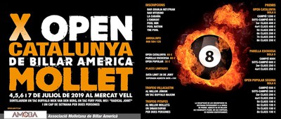 Open Catalunya de Billar Americà.