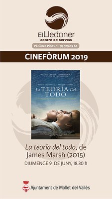 Cinefòrum: "La teoria del todo".