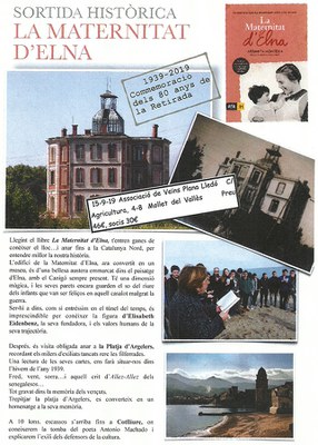 Sortida cultural de l'Associació de Veïns de Plana Lledó a Elna (França).