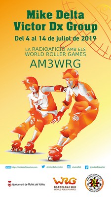 Mike Delta Victor Dx Group: La radioafició amb els "World Roller Games".