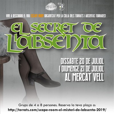 Escape room: El secret de l’absenta.