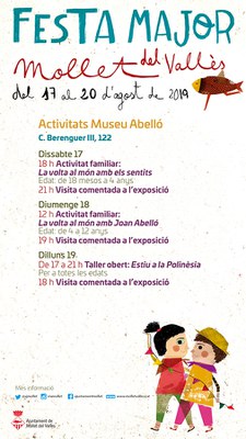 Festa Major 2019: Taller obert "Estiu a la Polinèsia"- disfresses i danses de la Polinèsia.