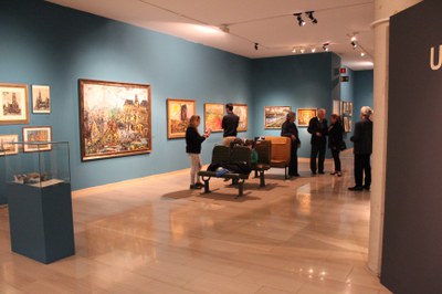 Jornades Europees del Patrimoni. Visita comentada a l'exposició 'Un món sense mapes. Els vitages de Joan Abelló'.