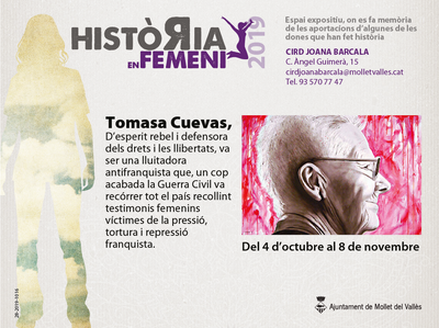 Història en femení: Tomasa Cuevas.