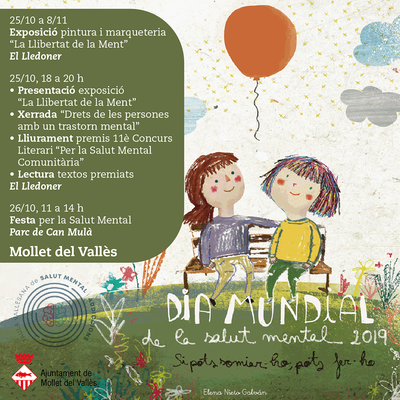Dia Mundial de la Salut Mental: Festa per la Salut Mental .