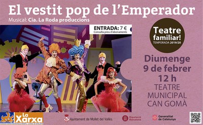 Teatre infantil: "El vestit pop de l'Emperador".