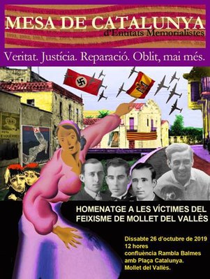 Homentage a les víctimes del feixisme: Josep Fortuny i Torrens, alcalde republicà de Mollet del Vallès.