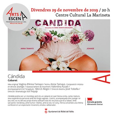 Arts i escena. Cabaret: “Cándida”.