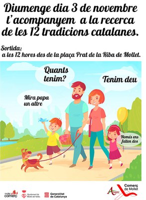Gimcana "T'acompanyem a la recerca de les 12 tradicions catalanes".