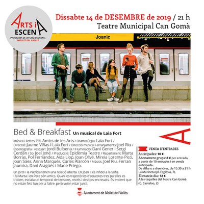 Arts i Escena:Bed & Breakfast (Musical de Laia Fort).