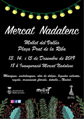 Inauguració del Mercat Nadalenc.