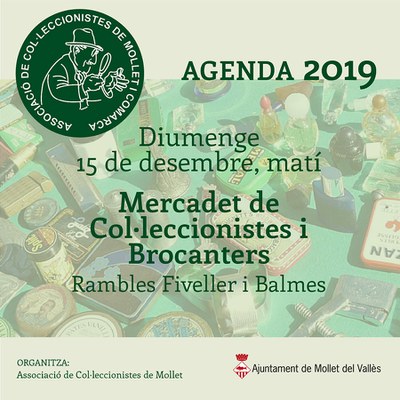 Mercadet de Col·leccionistes especial de Nadal de col·leccionistes i brocanters.