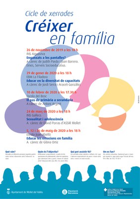 Cicle de Xerrades Créixer en família: "El pas de primària a secundària”.