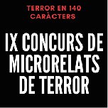Lliurament del premi al guanyador del 9è Concurs de Microrelats de terror.