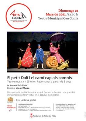 Teatre musical: "El Petit Dalí i el camí cap als somnis".