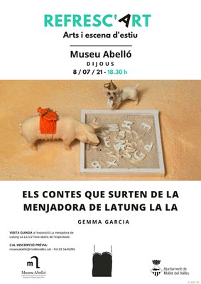 REFRESC'ART: "Els contes que surten de la menjadora de Latung La la".