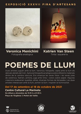 XXXVII FIRA D'ARTESANS 2021: Exposició "Poemes de Llum".