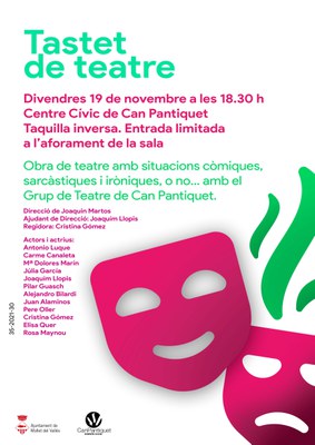 Tastet de Teatre.
