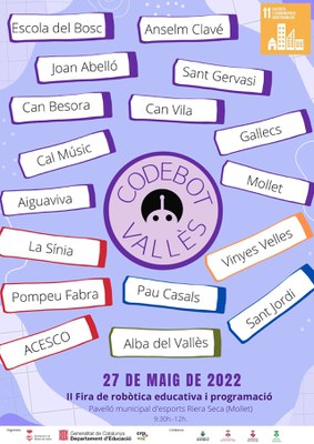 II Jornada de Robòtica Educativa CodeBot Vallès.
