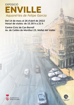 Exposició: "Enville" Aquarel·les de Felipe García.
