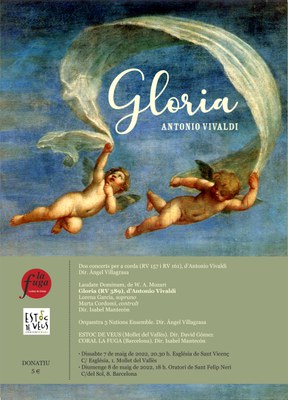 Concert de música: "Glòria" de Antonio Vivaldi.