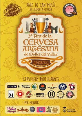 3a Fira de Cervesa Artesana de Mollet del Vallès.