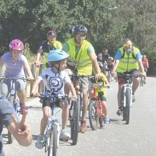 Bicicletada Castellers aux