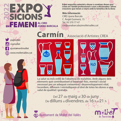 Exposicions en Femení: "Carmín".