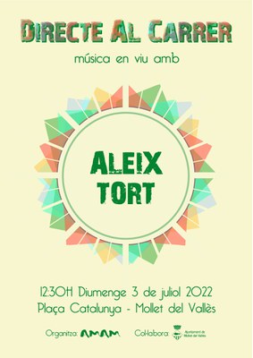 Directe al Carrer: Música d'Aleix Tort.