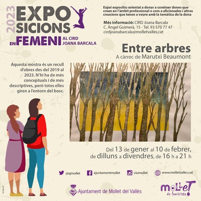 "Entre árboles", a cargo de Marutxi Beaumont.