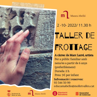 Taller de Frottage.