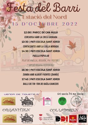 Festa de la tardor del Barri d'Estació del Nord.