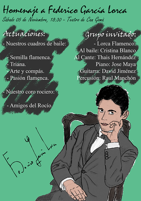 Homenaje a Federico García Lorca.