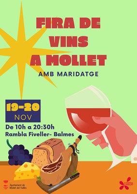 Fira de Vins a Mollet amb maridatge.