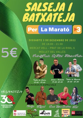 Salseja i Batxateja per La Marató.