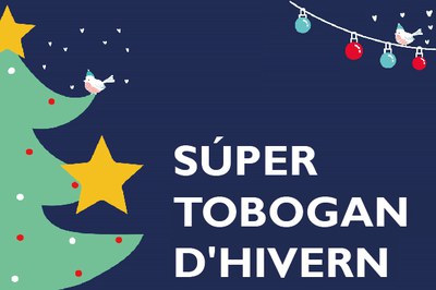 Súper Tobogán de Invierno de 40 m.