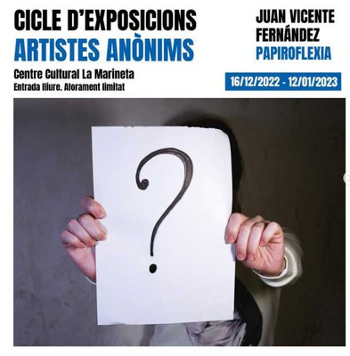 Inauguració Cicle d'exposicions "Artistes Anònims".