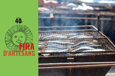 Parrilla con sardinas.