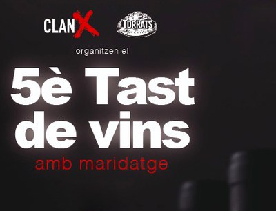 5º Cata de vinos con maridaje.
