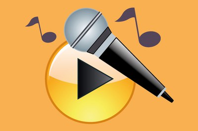 Actuación del grupo de playback de la Asociación de Jubilados y Pensionistas de Can Pantiquet.