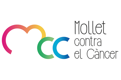 Logotipo de Mollet contra el Cáncer.