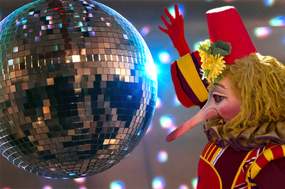 Carnestoltes en la discoteca.