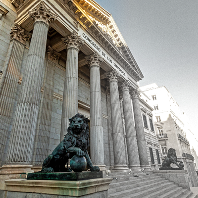 Palacio del Congreso de los Diputados.