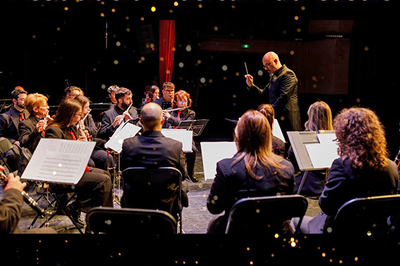 Banda de música de la Asociación Musical Pau Casals.