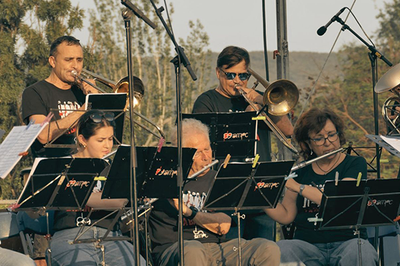 Banda de música de la AMPC.