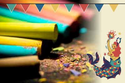 Tizas de colores.