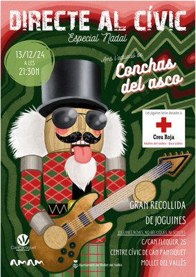 Directo al Cívico - ESPECIAL NAVIDAD-: Actuación de "Conchas del asco".