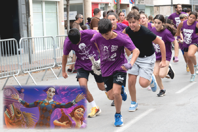 Estirada  del coche infantil.