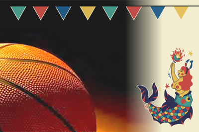 Pelota de baloncesto.