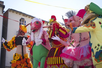 Exposición: "Conoce a todos los personajes del Carnaval y los regalos que le hacen las escuelas".